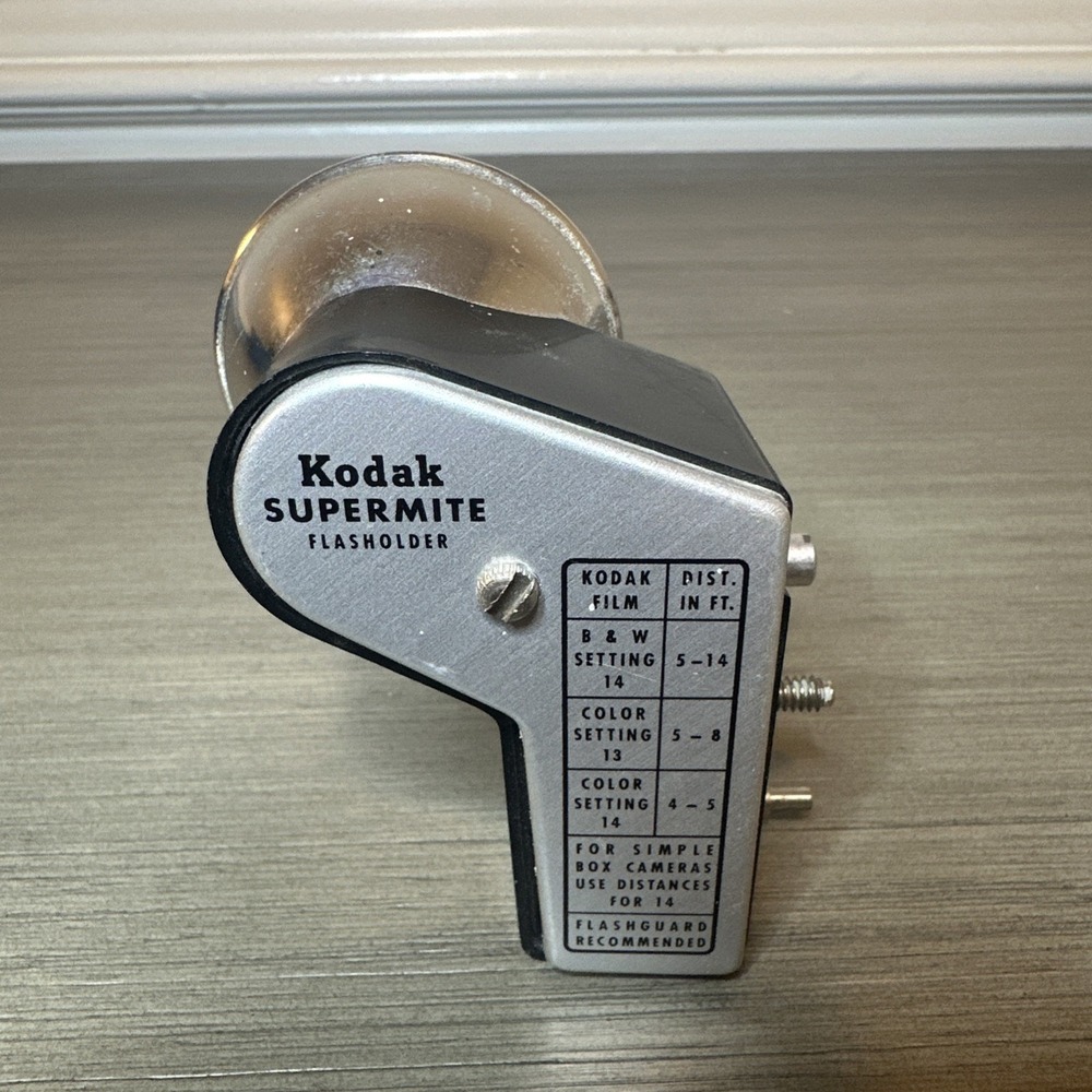 Vintage‎ Kodak Supermite Flasholder (Untested)